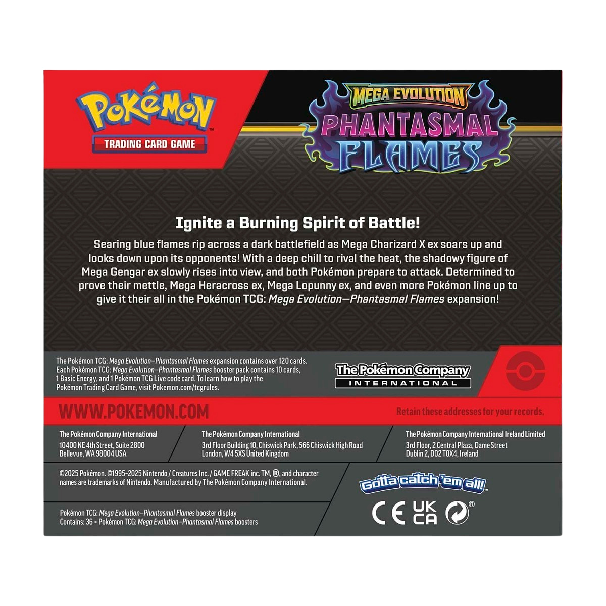 Phantasmal Flames — Booster Box (36 Packs) (PRE-ORDER)
