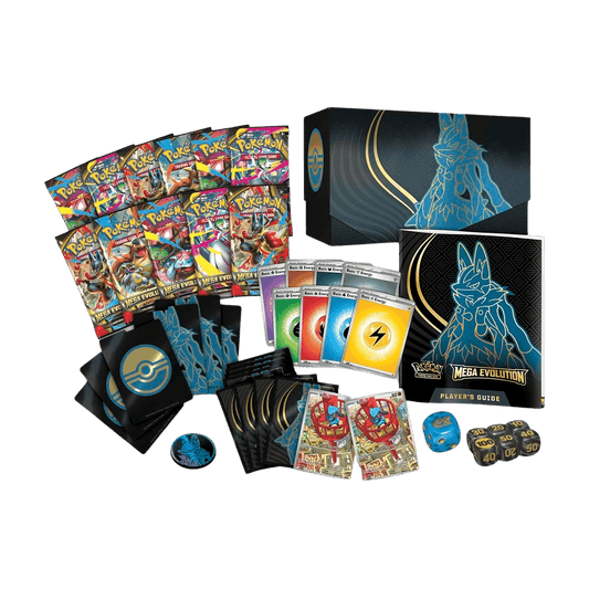 Mega Evolution Pokémon Center ETB Mega Lucario – Elite Trainer Box Contents.