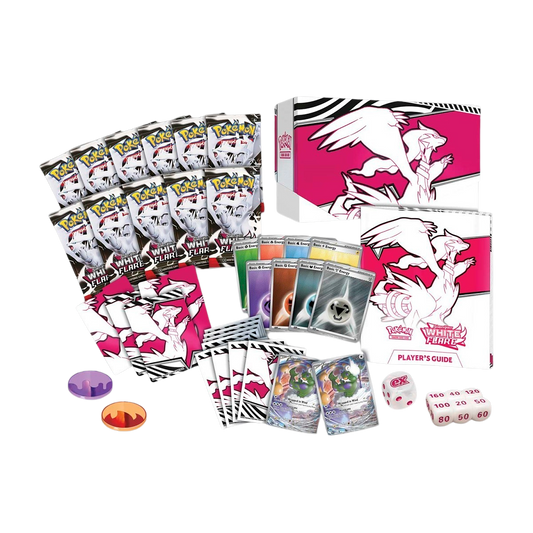 White Flare Pokémon Center Elite Trainer Box