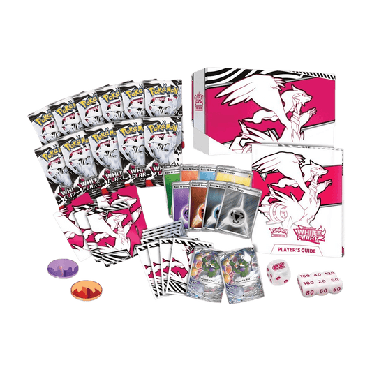 White Flare Pokémon Center Elite Trainer Box