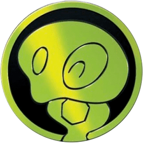 Pokémon Perfect Order Elite Trainer Box coin featuring Zygarde