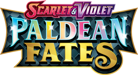 Pokemon Scarlet & Violet Paldean Fates logo