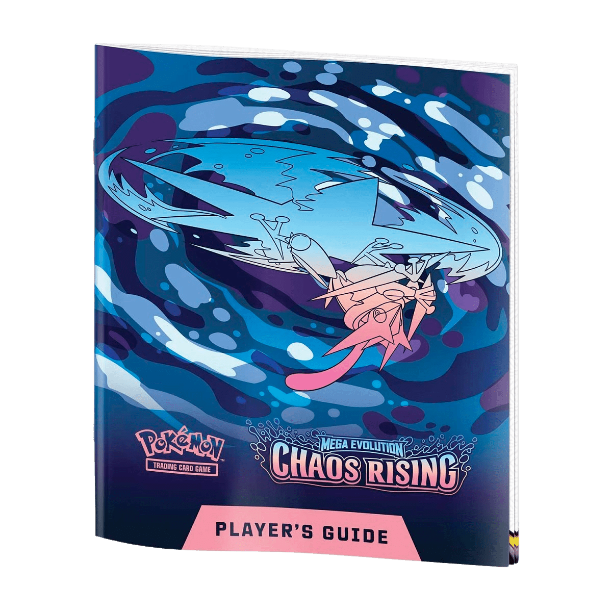 Pokemon Chaos Rising players guide featuring Mega Greninja ex cover art