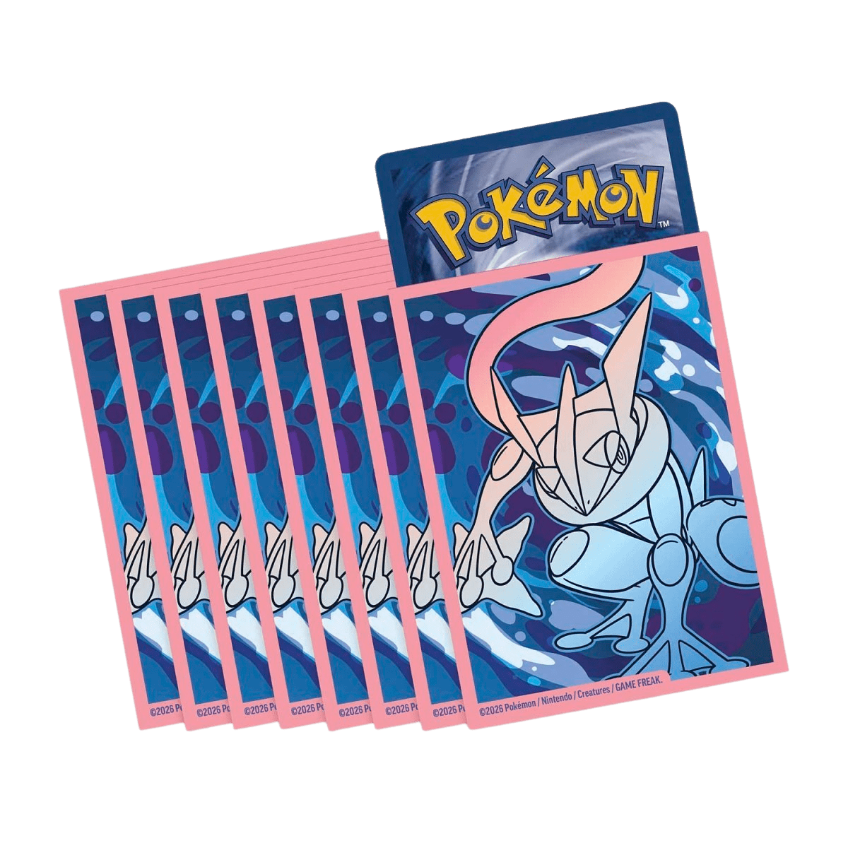 Pokemon Chaos Rising ETB Mega Greninja ex premium card sleeves