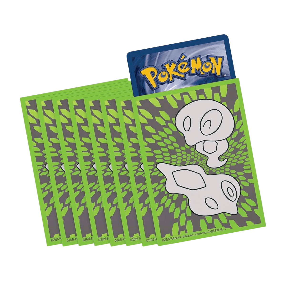 Pokemon Perfect Order ETB (Elite Trainer Box) – premium card sleeves featuring Zygarde Cell design.