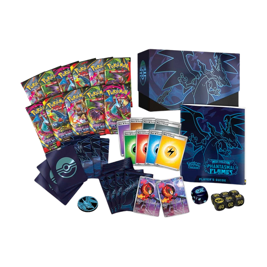 Phantasmal Flames — Pokémon Center Exclusive ETB (PRE-ORDER)