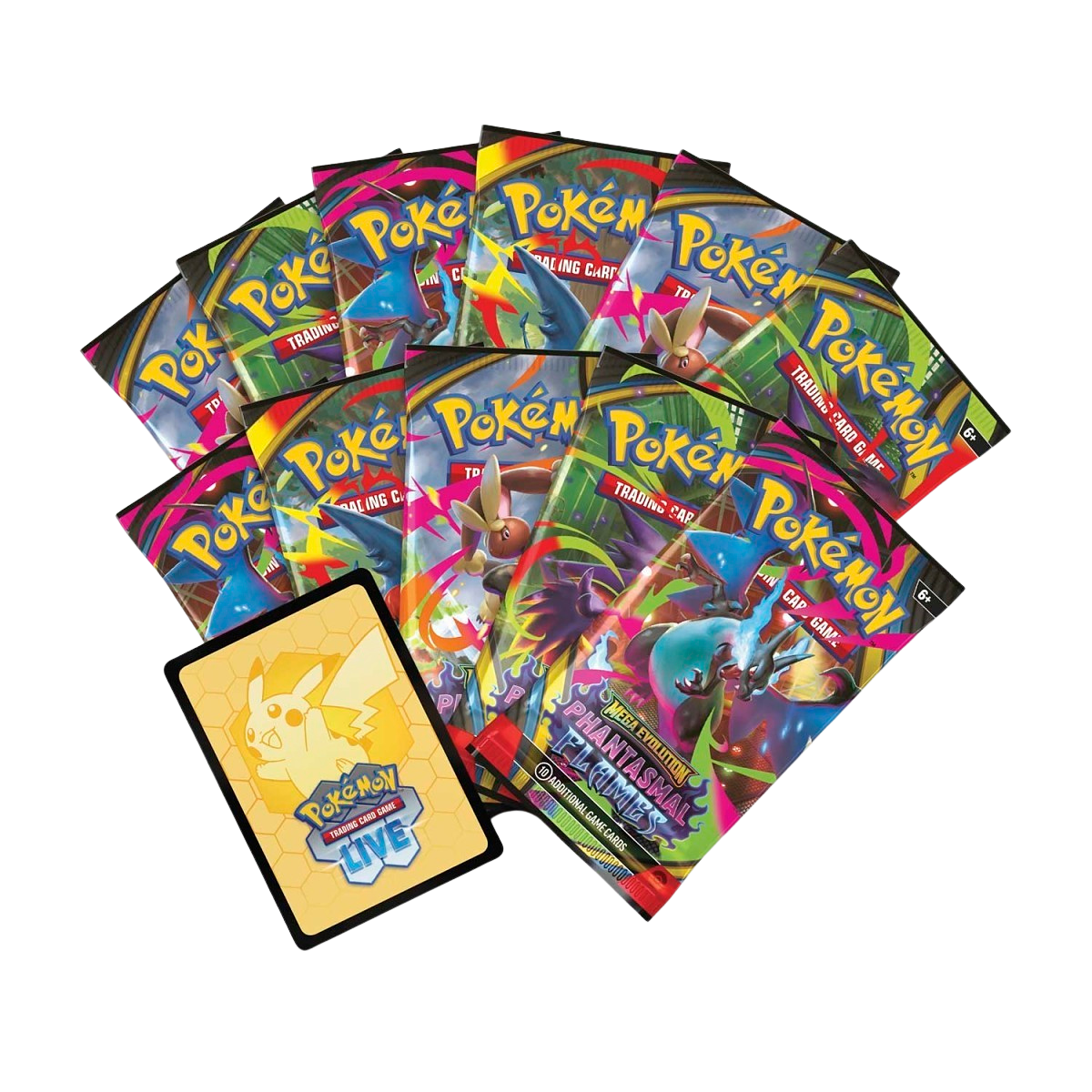 Phantasmal Flames — Pokémon Center Exclusive ETB (PRE-ORDER)