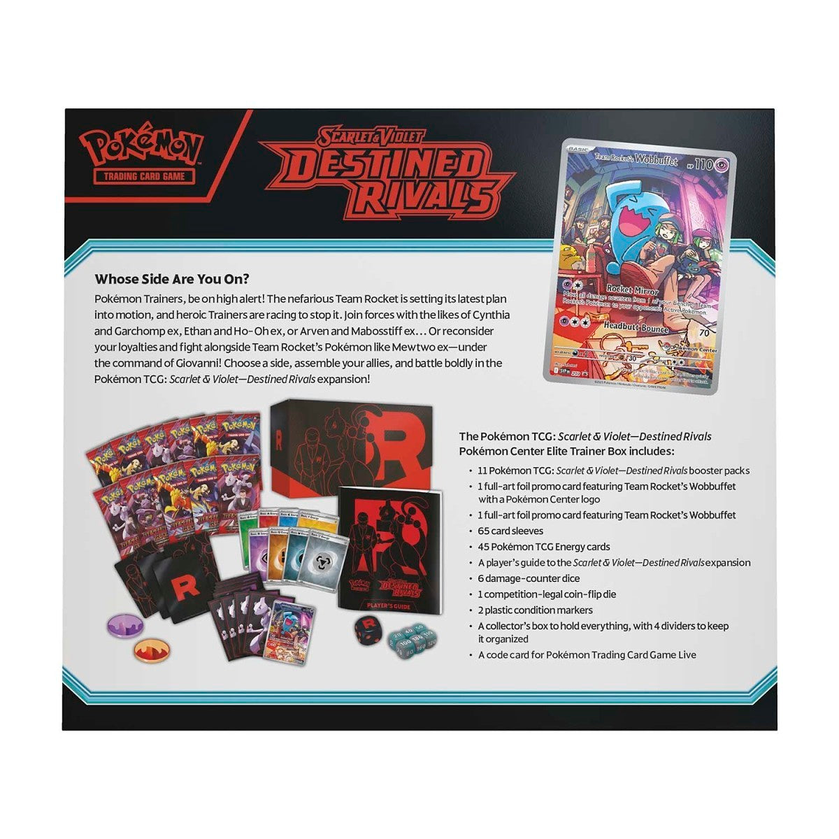 Destined Rivals Pokémon Center Elite Trainer Box