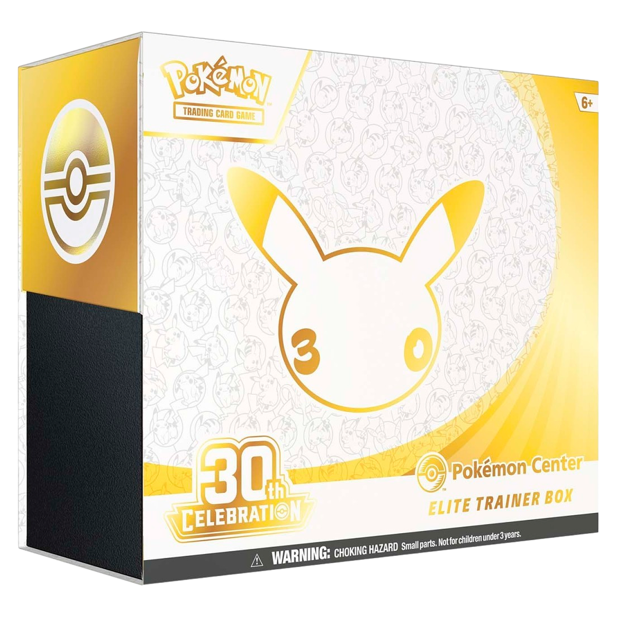 Pokemon 30th Celebration Pokemon Center Elite Trainer Box — front view, factory sealed
