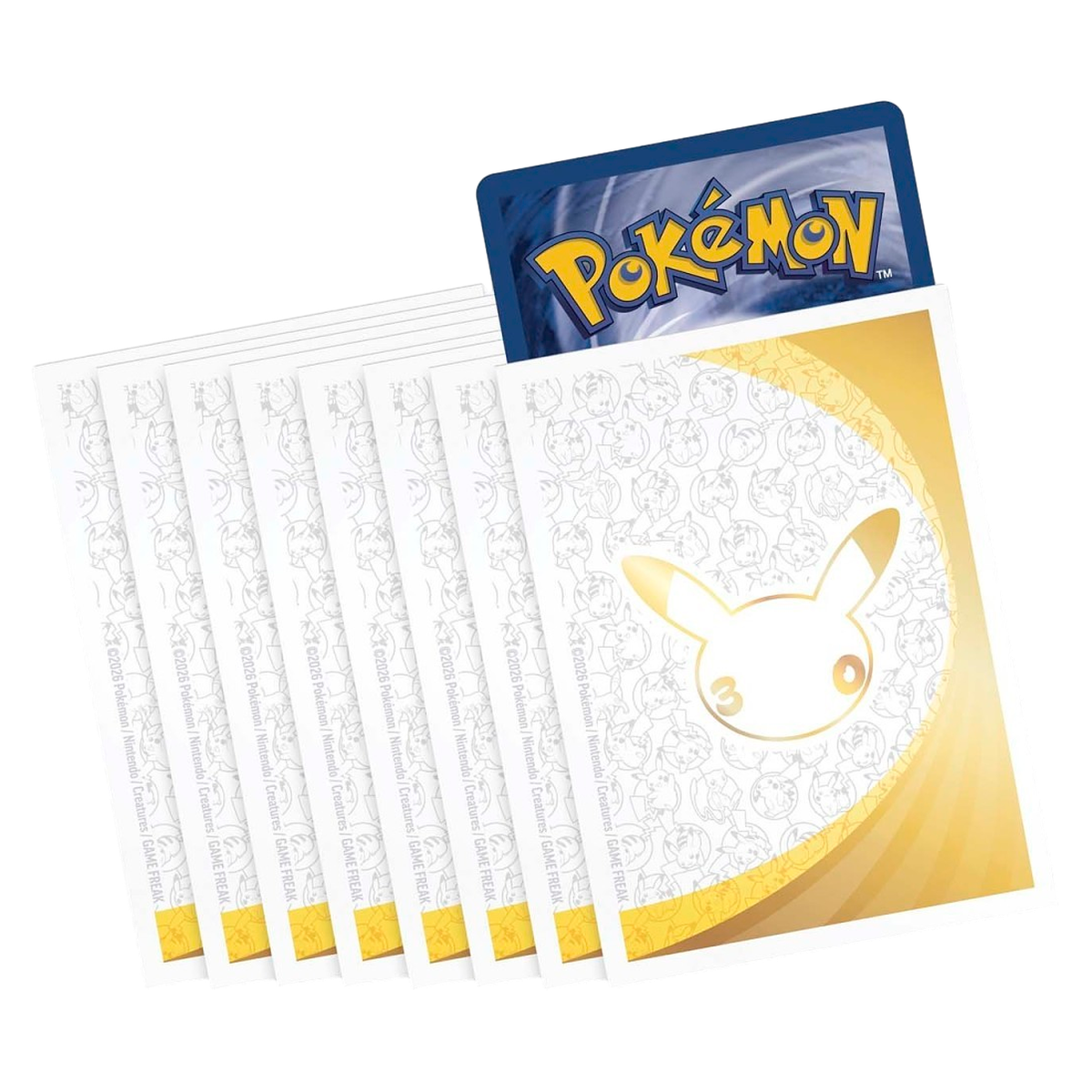 Pokemon 30th Celebration Pokemon Center Elite Trainer Box — promo cards detail, factory sealed