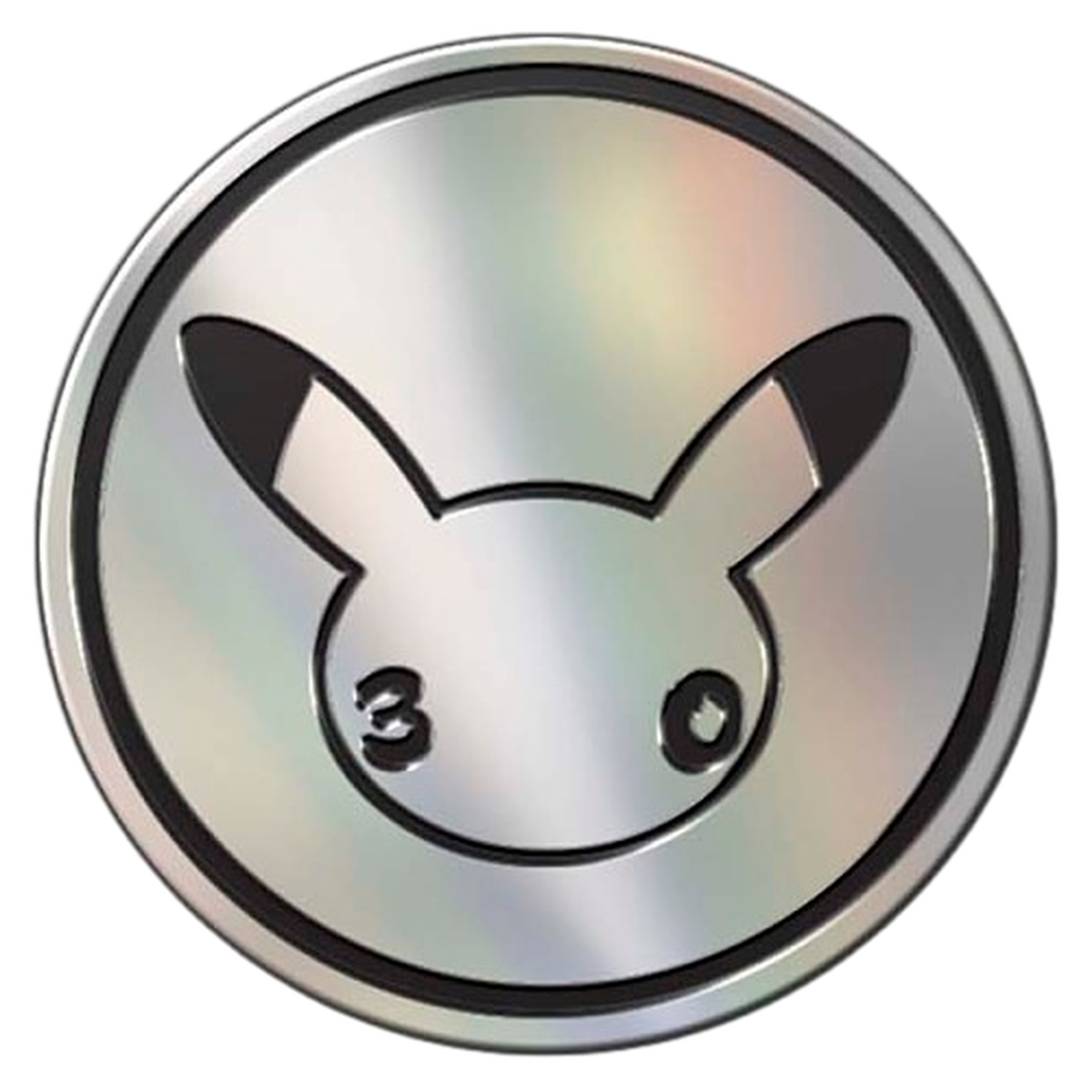 Pokémon 30th Celebration Eevee Collection — 2 Packs & Coin — back view, factory sealed