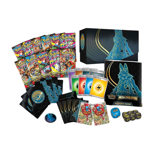 Mega Evolution Pokémon Center ETB Mega Lucario – Elite Trainer Box Contents.
