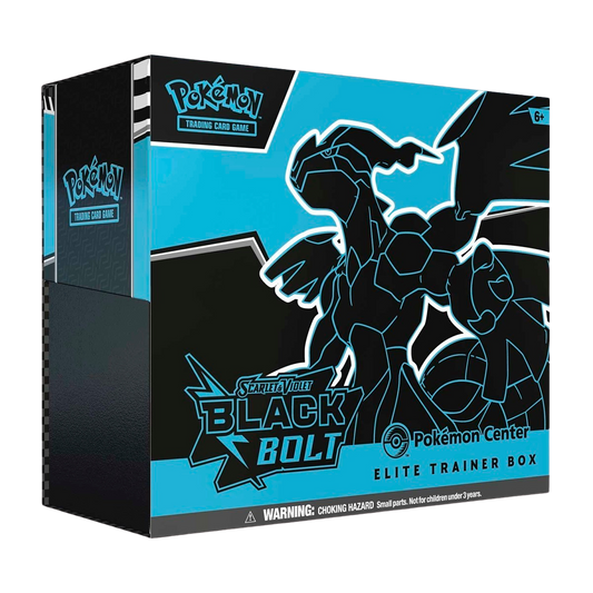 Black Bolt Pokémon Center Elite Trainer Box