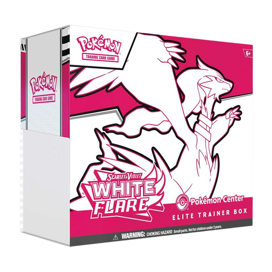 White Flare Pokémon Center Elite Trainer Box
