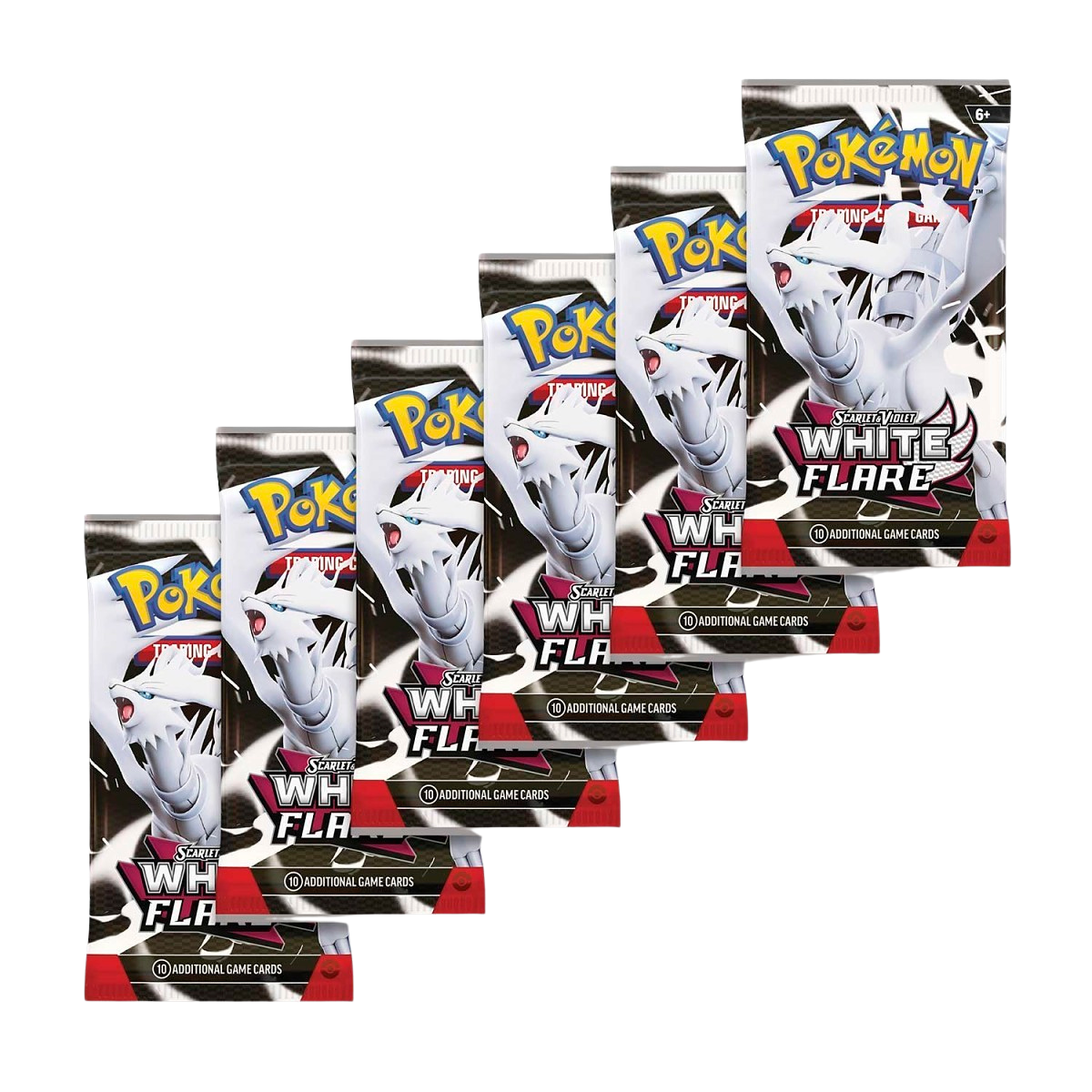 White Flare — Booster Bundle (6 Packs)