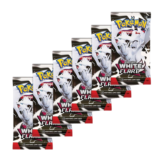 White Flare — Booster Bundle (6 Packs)