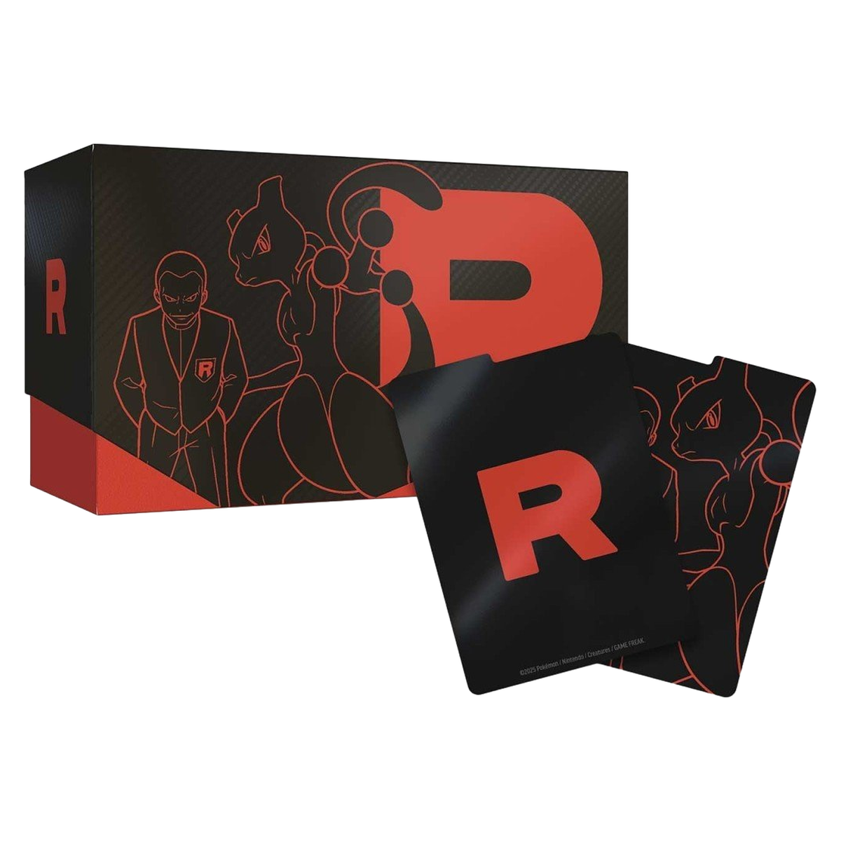 Pokemon Destined Rivals ETB storage box with card dividers