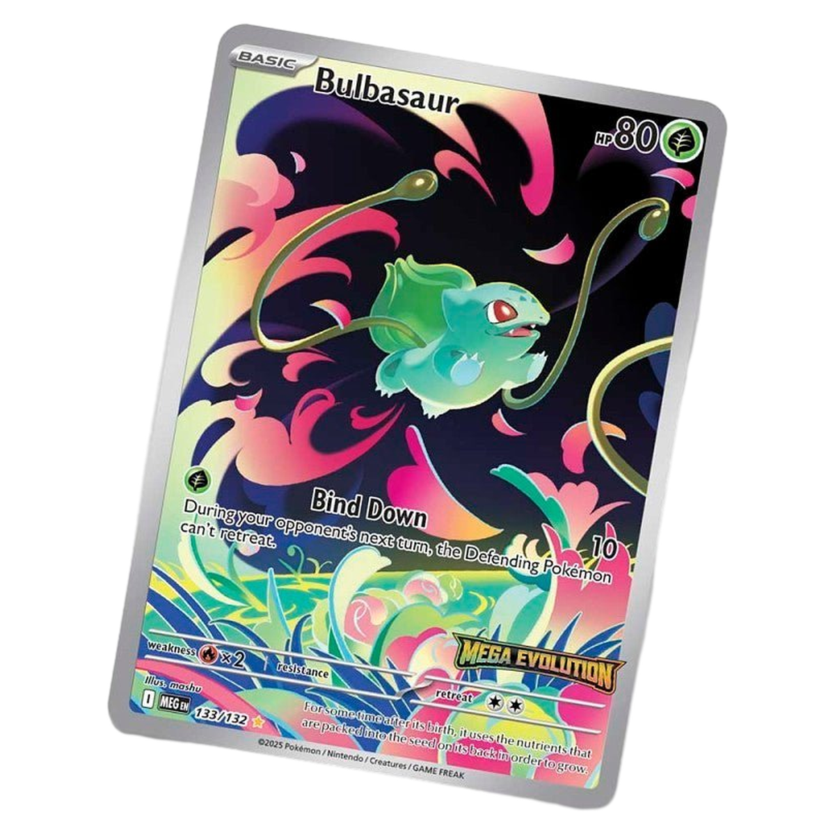 Pokemon Mega Evolution booster packs showing pack art designs