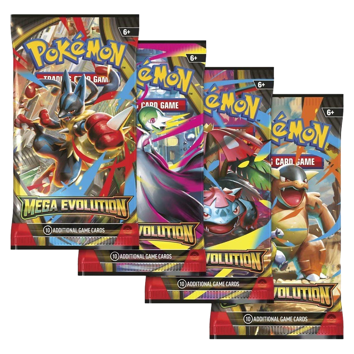 Pokemon Mega Evolution Enhanced Booster Box sealed booster pack close-up